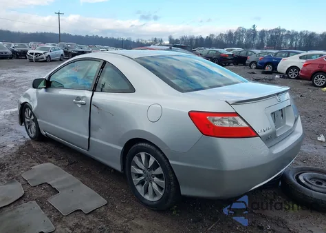 2010 Honda Civic Ex from USA, damaged, VIN 2HGFG1B87AH526980